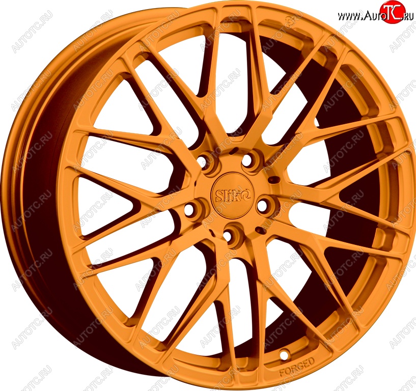 35 499 р. Кованый диск Slik PREMIUM L-829 8.0x18   (Candy медно-оранжевый матовый)  с доставкой в г. Пермь