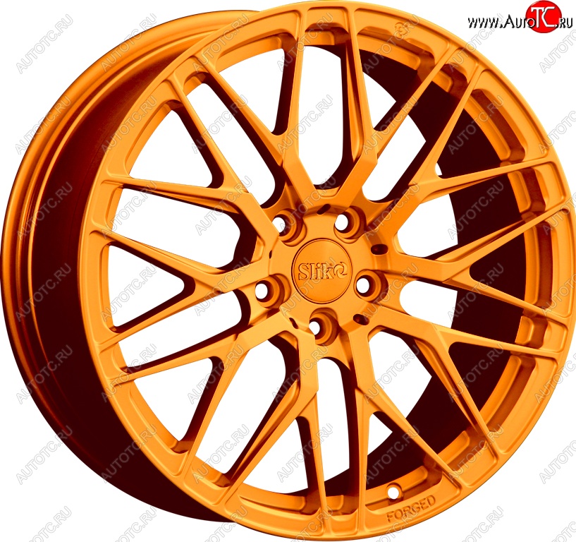 35 499 р. Кованый диск Slik PREMIUM L-829 8.5x18   (Candy медно-оранжевый глянцевый)  с доставкой в г. Пермь