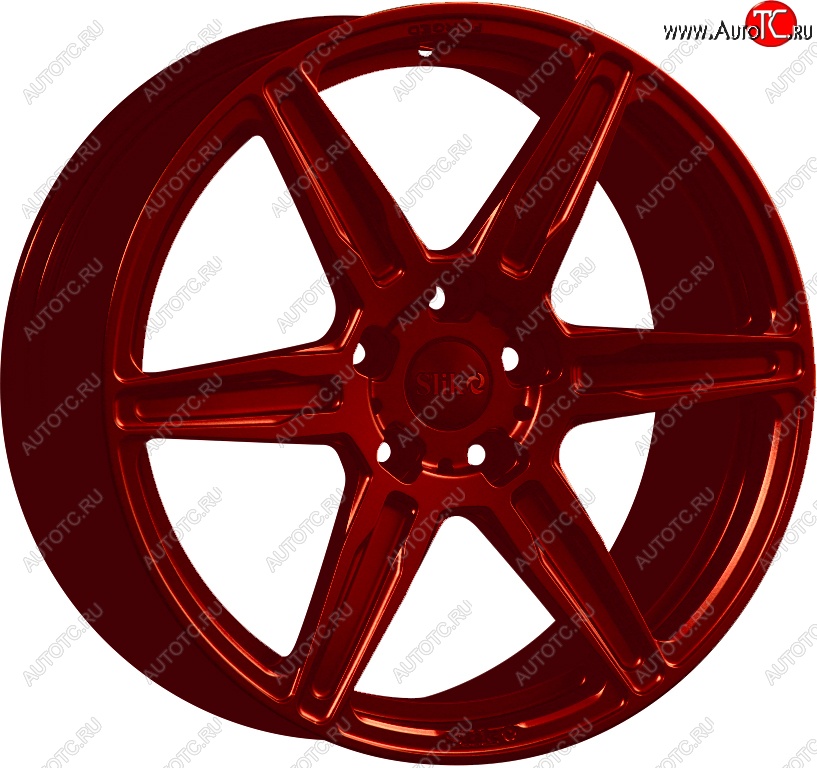 35 499 р. Кованый диск Slik PREMIUM L-831 8.0x18   (Candy красный (Candy RED))  с доставкой в г. Пермь