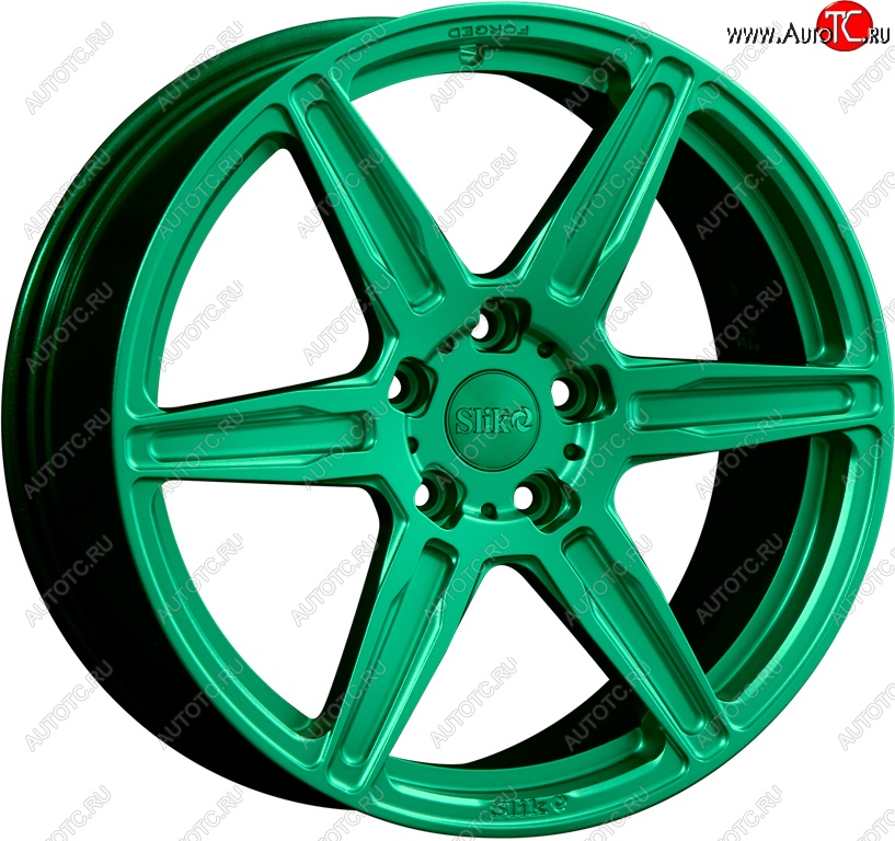 35 499 р. Кованый диск Slik PREMIUM L-831 8.0x18   (Candy изумрудно-зеленый (Candy Green))  с доставкой в г. Пермь
