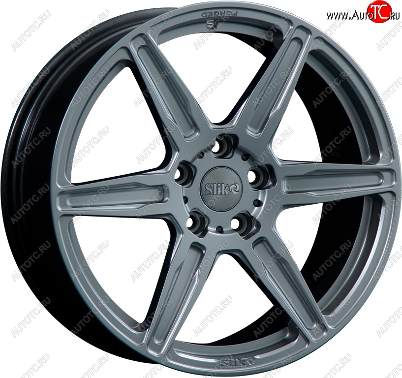 35 499 р. Кованый диск Slik PREMIUM L-831 8.0x18   (Графит глянцевый (GM))  с доставкой в г. Пермь