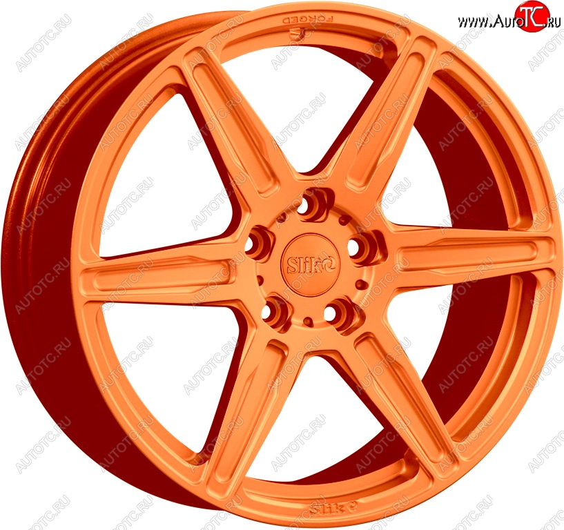 35 499 р. Кованый диск Slik PREMIUM L-831 8.0x18   (Ярко оранжевый (ORANGE))  с доставкой в г. Пермь