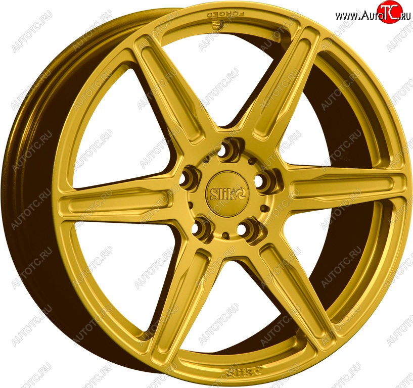 35 499 р. Кованый диск Slik PREMIUM L-831 8.5x18   (Ярко желтый RAL1021 (YELLOW))  с доставкой в г. Пермь