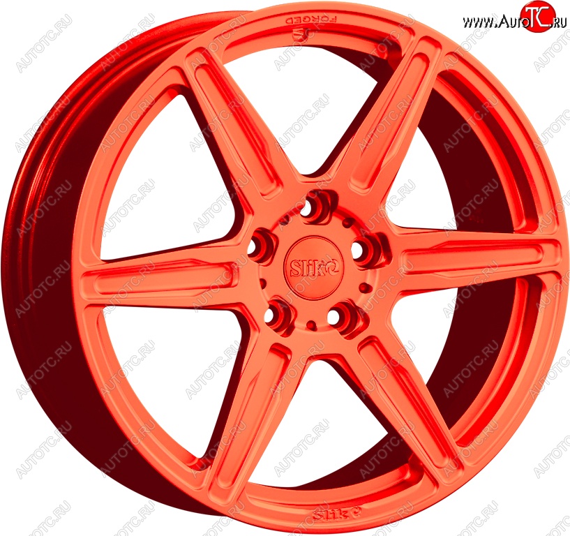 35 499 р. Кованый диск Slik PREMIUM L-831 8.5x18   (RAL 3026 ярко алый (3026))  с доставкой в г. Пермь