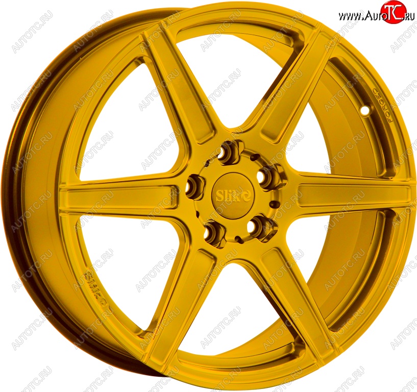 35 499 р. Кованый диск Slik PREMIUM L-832 8.0x18   (Ярко желтый RAL1021 (YELLOW))  с доставкой в г. Пермь