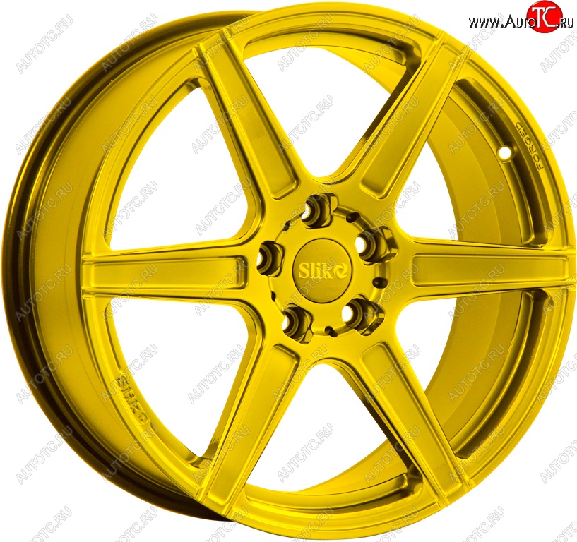 35 499 р. Кованый диск Slik PREMIUM L-832 8.0x18   (Candy ярко-желтый (Candy YELLOW))  с доставкой в г. Пермь