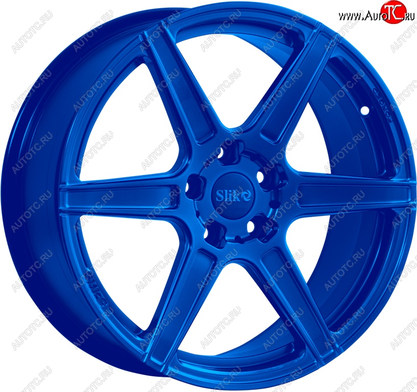 35 499 р. Кованый диск Slik PREMIUM L-832 8.0x18   (Candy синий (Candy BLUE))  с доставкой в г. Пермь