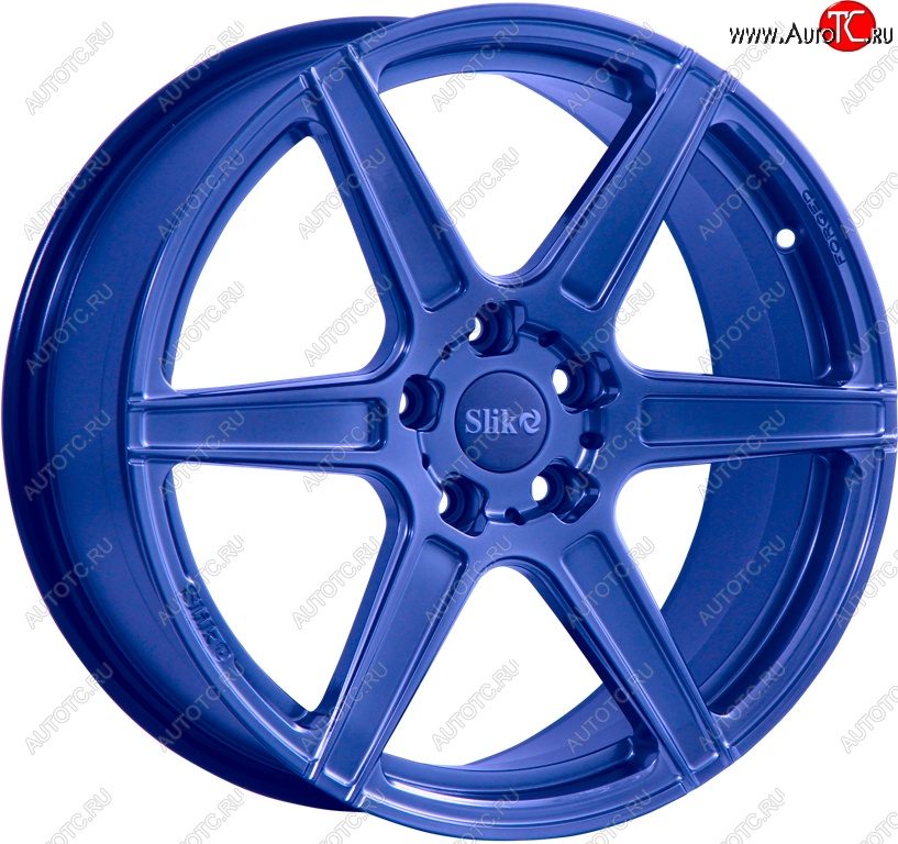 35 499 р. Кованый диск Slik PREMIUM L-832 8.0x18   (Синий (BLUE))  с доставкой в г. Пермь