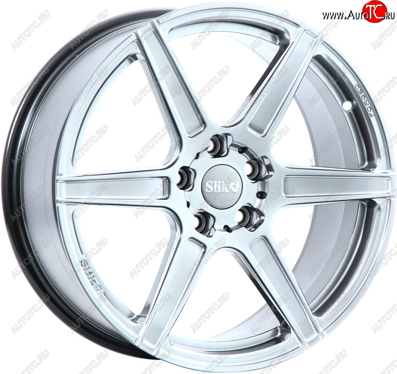 33 199 р. Кованый диск Slik PREMIUM L-832 8.0x18   (Ярко блестящее серебро (HPB))  с доставкой в г. Пермь