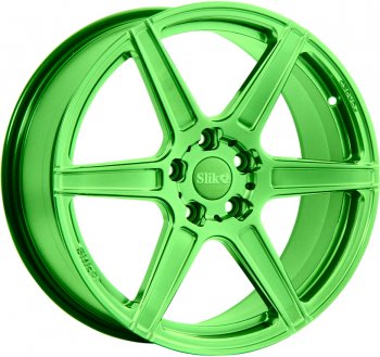 Кованый диск Slik PREMIUM L-832 8.5x18  (RAL 6038 ярко-зеленый (6038))