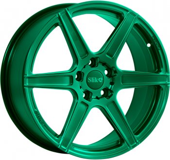 Кованый диск Slik PREMIUM L-832 8.5x18  (Candy изумрудно-зеленый (Candy Green))