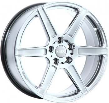Кованый диск Slik PREMIUM L-832 8.5x18  (Ярко блестящее серебро (HPB))