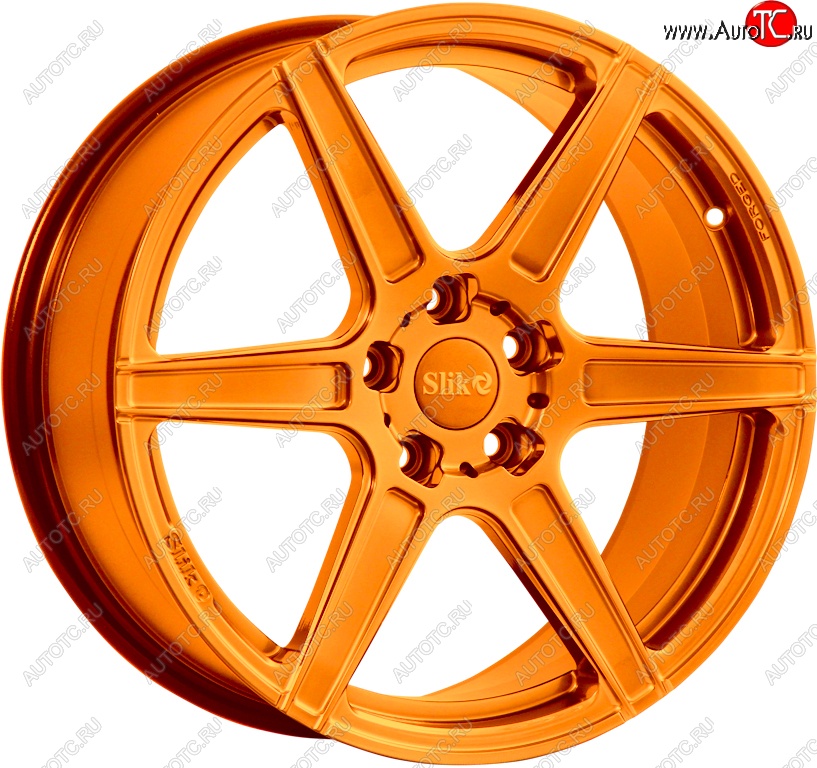 35 499 р. Кованый диск Slik PREMIUM L-832 8.5x18   (Candy медно-оранжевый глянцевый)  с доставкой в г. Пермь