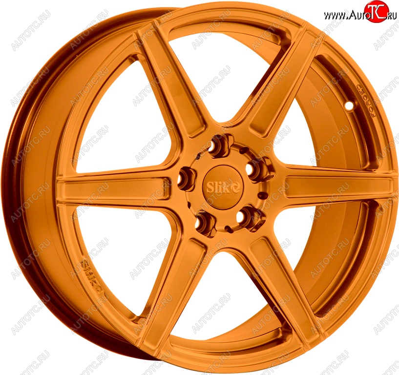 35 499 р. Кованый диск Slik PREMIUM L-832 8.5x18   (Candy медно-оранжевый матовый)  с доставкой в г. Пермь