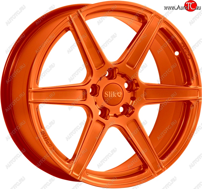 35 499 р. Кованый диск Slik PREMIUM L-832 8.5x18   (Ярко оранжевый (ORANGE))  с доставкой в г. Пермь