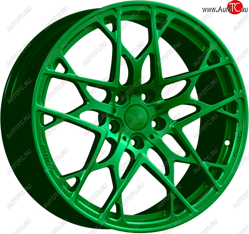 35 499 р. Кованый диск Slik PREMIUM L-834 8.0x18   (Зеленый (GREEEN))  с доставкой в г. Пермь