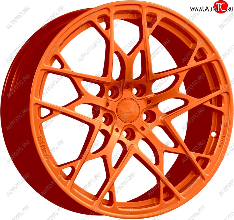 35 499 р. Кованый диск Slik PREMIUM L-834 8.0x18   (Ярко-оранжевый (ORANGE))  с доставкой в г. Пермь