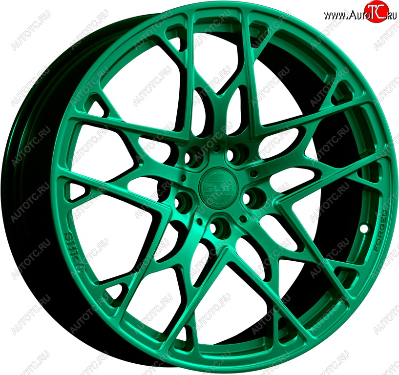 35 499 р. Кованый диск Slik PREMIUM L-834 8.5x18   (Candy изумрудно-зеленый (Candy Green))  с доставкой в г. Пермь