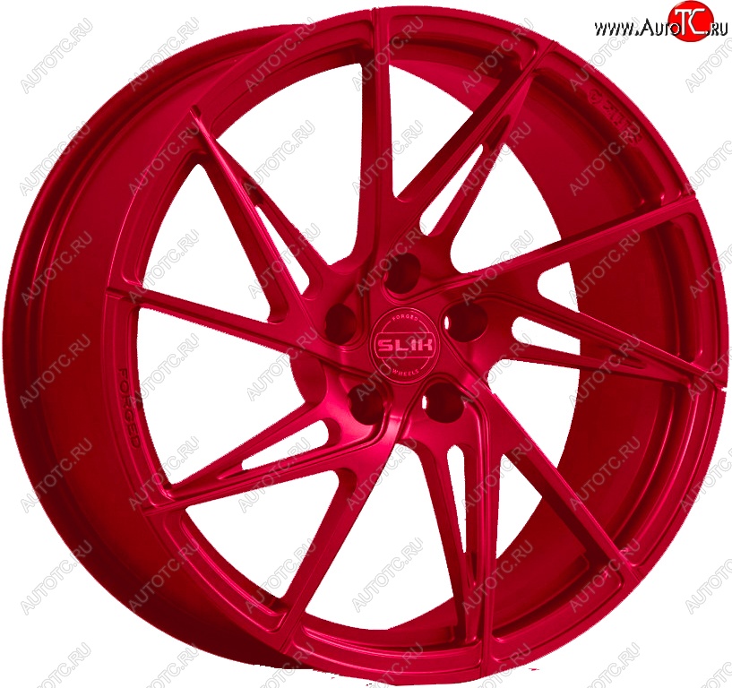 35 499 р. Кованый диск Slik PREMIUM L-836 8.0x18   (Candy рубиновый (Candy RUBIN))  с доставкой в г. Пермь