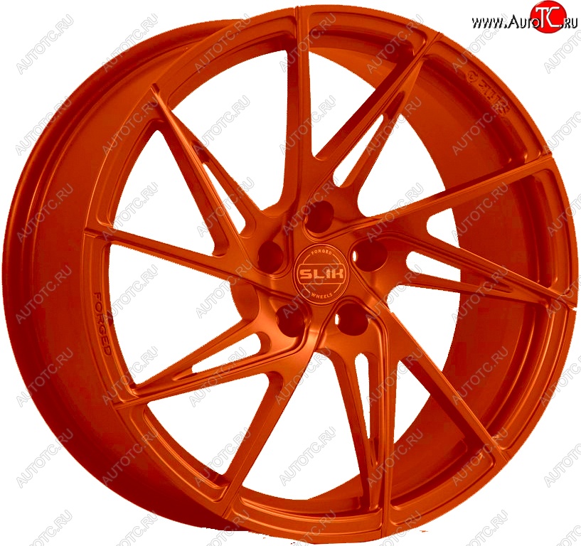 35 499 р. Кованый диск Slik PREMIUM L-836 8.0x18   (Ярко-оранжевый (ORANGE))  с доставкой в г. Пермь