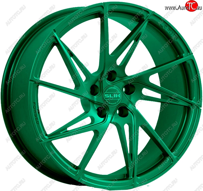 35 499 р. Кованый диск Slik PREMIUM L-836 8.5x18   (Candy изумрудно-зеленый (Candy Green))  с доставкой в г. Пермь