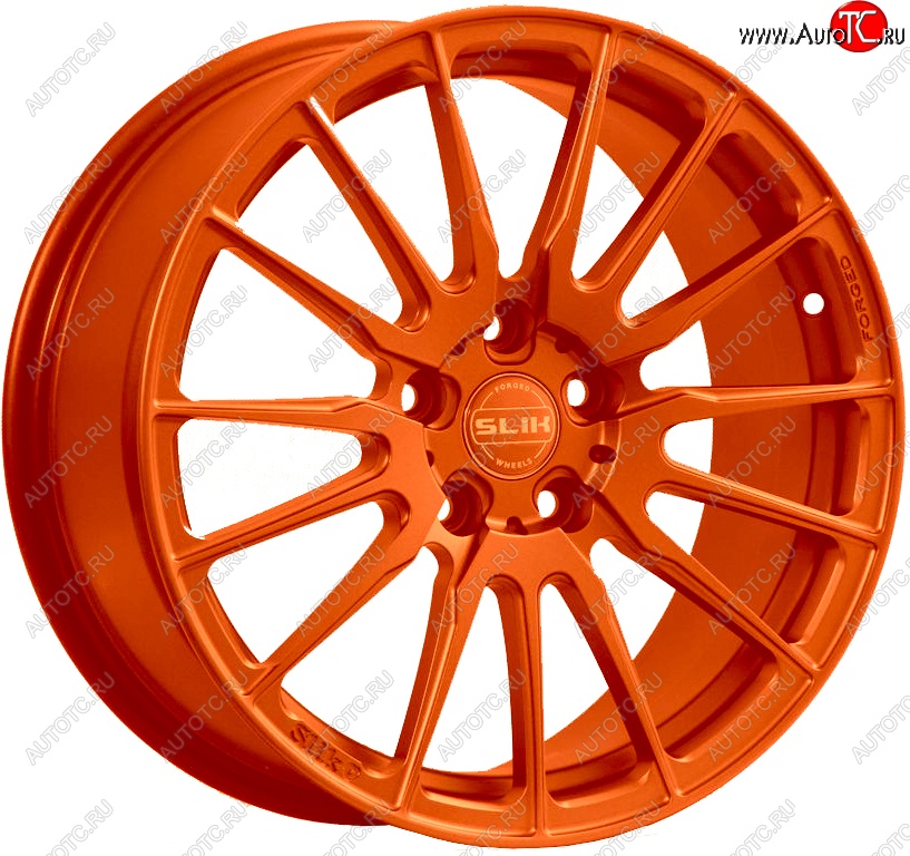 35 499 р. Кованый диск Slik PREMIUM L-838 8.0x18   (Ярко оранжевый (ORANGE))  с доставкой в г. Пермь