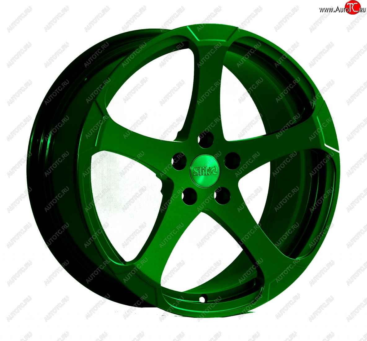 35 299 р. Кованый диск Slik Classic L-900 8.0x19   (Зеленый (GREEEN))  с доставкой в г. Пермь