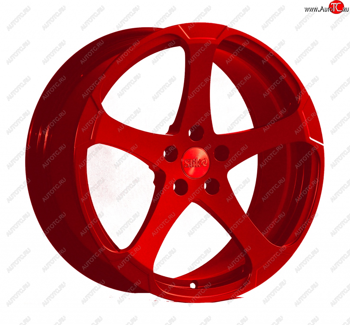 35 299 р. Кованый диск Slik Classic L-900 8.0x19   (Красный (RED))  с доставкой в г. Пермь