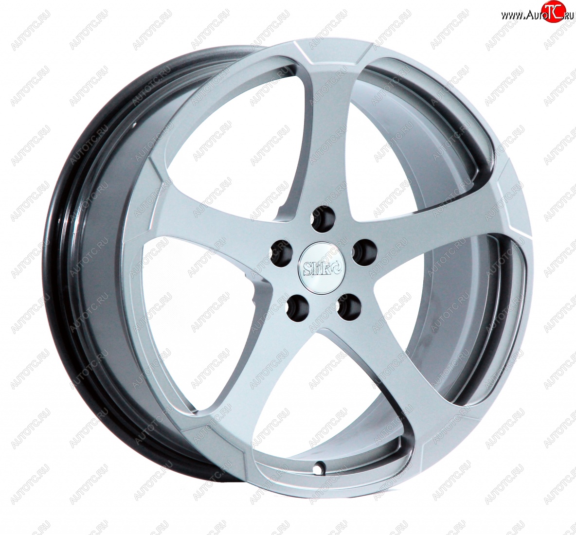 35 299 р. Кованый диск Slik Classic L-900 8.0x19   (Ярко блестящее серебро (HPB))  с доставкой в г. Пермь