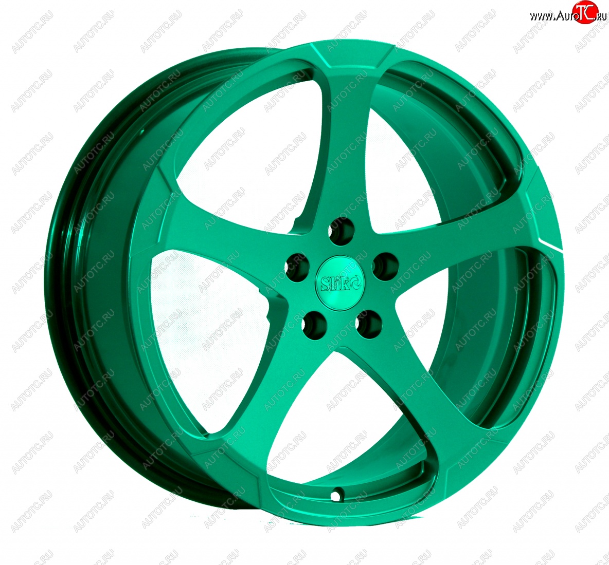 35 299 р. Кованый диск Slik Classic L-900 9.0x19   (Candy изумрудно-зеленый (Candy Green))  с доставкой в г. Пермь