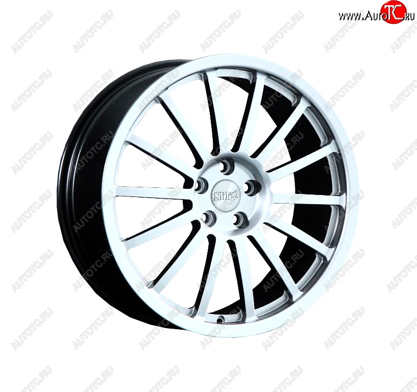 40 999 р. Кованый диск Slik PREMIUM L-902 8.5x19   (Ярко-блестящее серебро (HPB))  с доставкой в г. Пермь