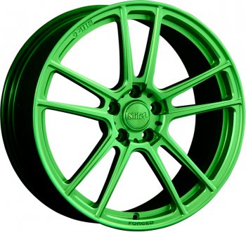 Кованый диск Slik PREMIUM L-903 8.5x19  (RAL 6038 ярко-зеленый (6038))