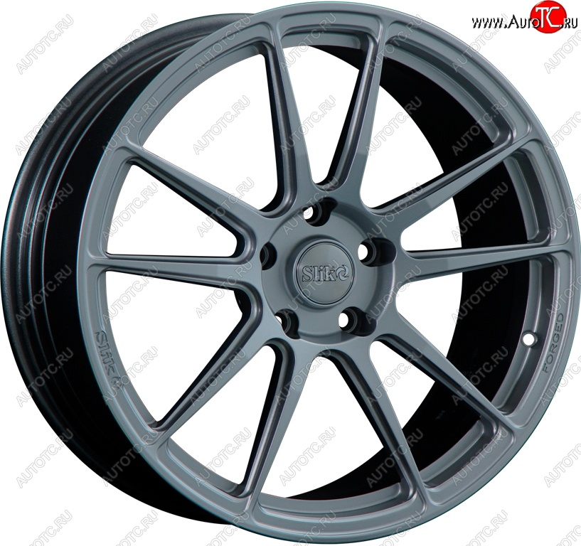 43 319 р. Кованый диск Slik PREMIUM L-904 8.5x19   (Графит матовый (GRF2))  с доставкой в г. Пермь