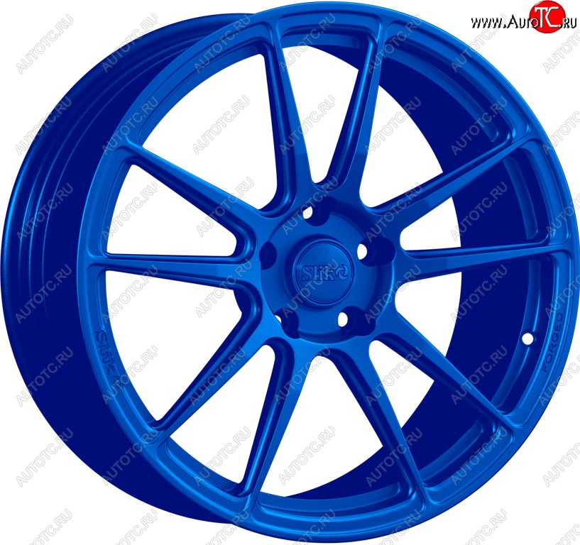 43 319 р. Кованый диск Slik PREMIUM L-904 8.5x19   (Candy синий (Candy BLUE))  с доставкой в г. Пермь