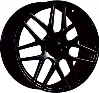 Кованый диск Slik PREMIUM L-906 9.0x19  (Черный глянцевый (BK))