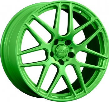 Кованый диск Slik PREMIUM L-906 9.0x19  (RAL 6038 ярко-зеленый (6038))
