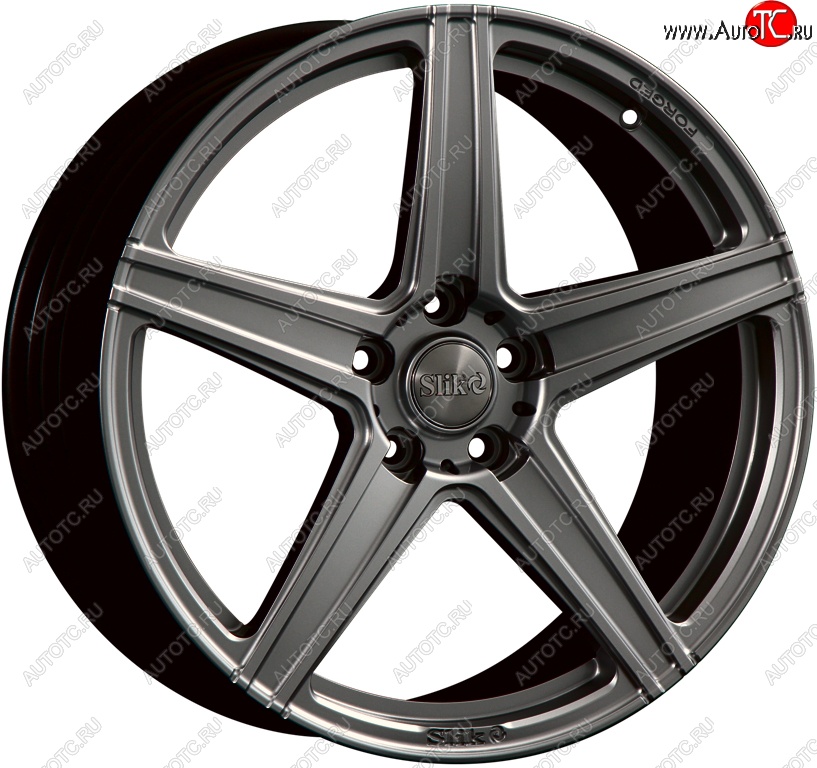 35 799 р. Кованый диск Slik PREMIUM L-908 9.0x19 Chrysler Pacifica CS дорестайлинг (2003-2006) 5x127.0xDIA76.1xET45.0 (Темный хром (DC))