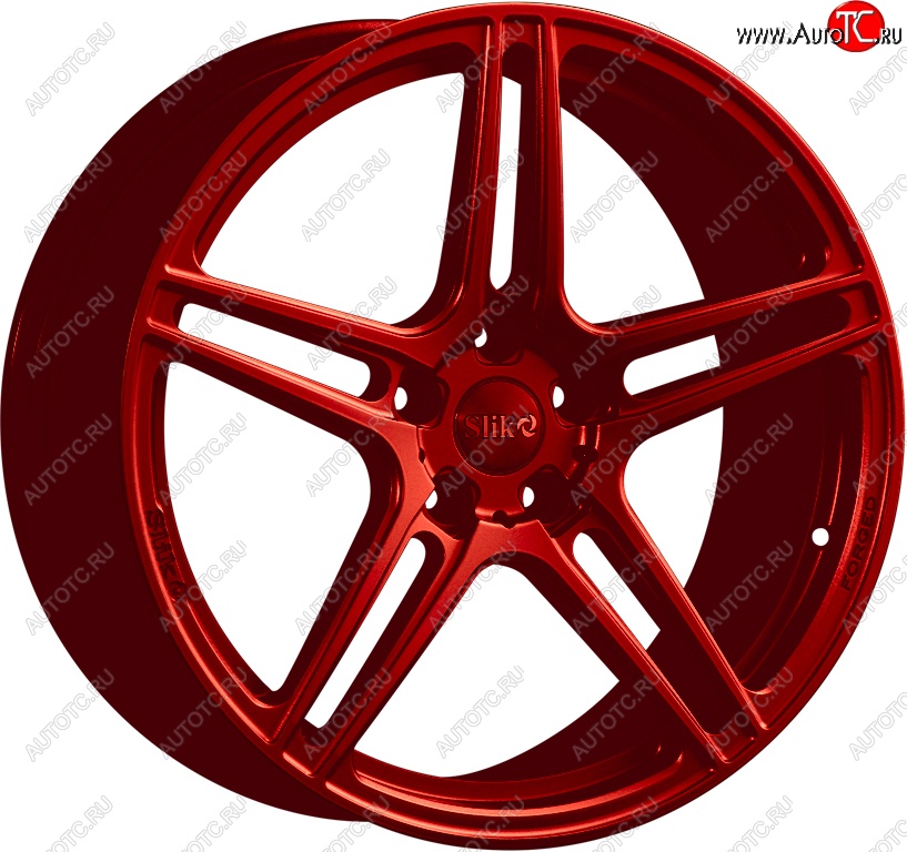43 319 р. Кованый диск Slik PREMIUM L-914 8.5x19   (Candy алый)  с доставкой в г. Пермь