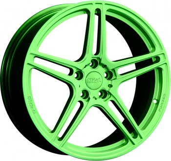 Кованый диск Slik PREMIUM L-914 8.5x19  (RAL 6038 (ярко-зеленый 6038))