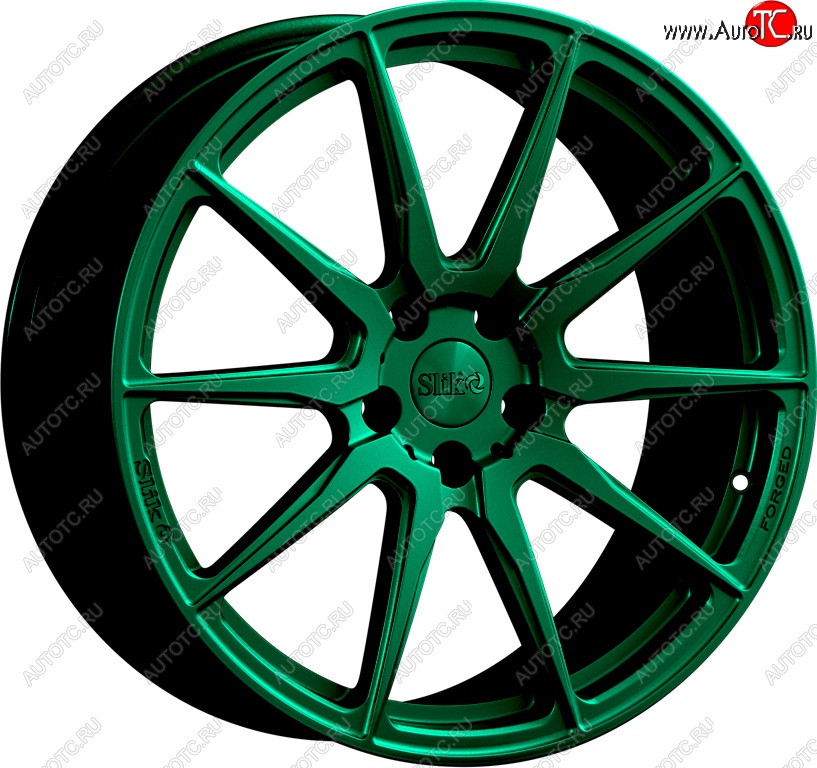 43 319 р. Кованый диск Slik PREMIUM L-915 8.5x19   (Candy изумрудно-зеленый (Candy Green))  с доставкой в г. Пермь