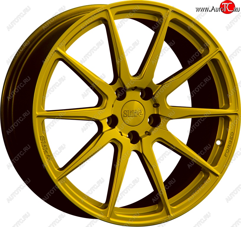 43 319 р. Кованый диск Slik PREMIUM L-915 8.5x19   (Ярко желтый RAL1021 (YELLOW))  с доставкой в г. Пермь