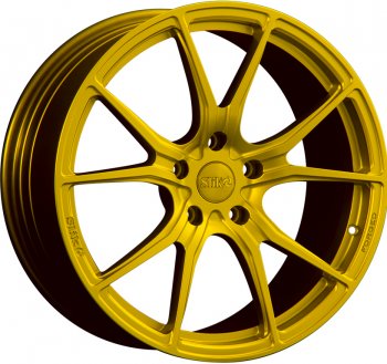 Кованый диск Slik PREMIUM L-916 9.0x19  (Ярко желтый RAL1021 (YELLOW))