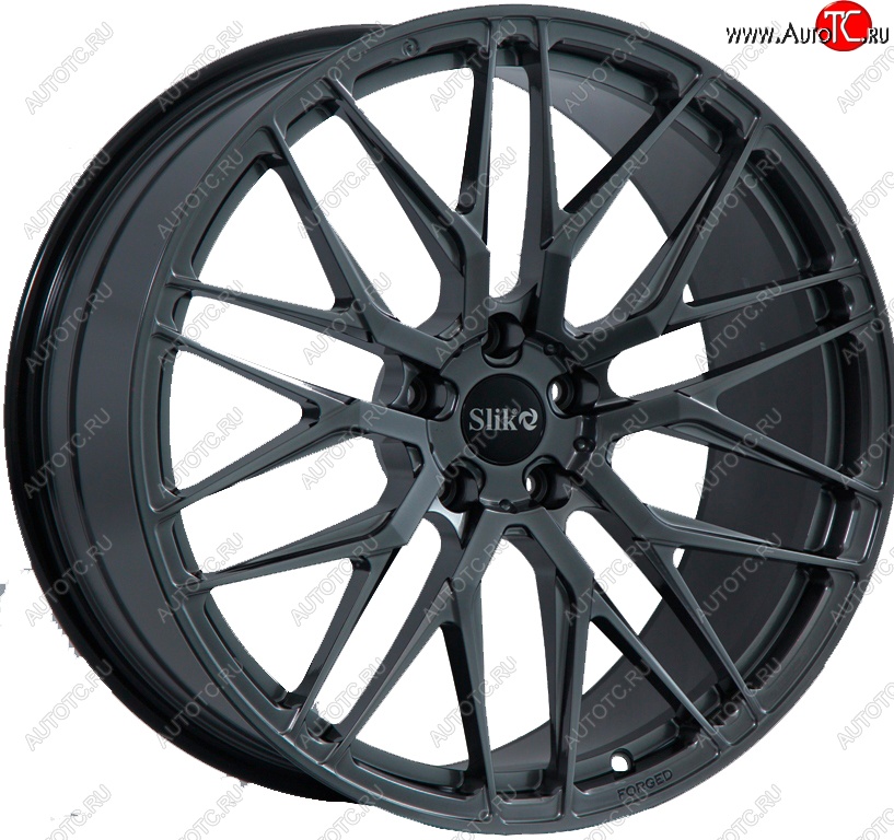 43 319 р. Кованый диск Slik PREMIUM L-918 8.5x19   (Матовый серый титан (TITAN))  с доставкой в г. Пермь