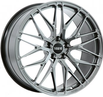 Кованый диск Slik PREMIUM L-918 8.5x19  (Серебристый темный (S25))