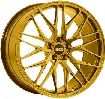 Кованый диск Slik PREMIUM L-918 8.5x19  (Ярко желтый RAL1021 (YELLOW))