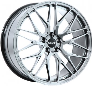 Кованый диск Slik PREMIUM L-918 8.5x19  (Ярко блестящее серебро (HPB))
