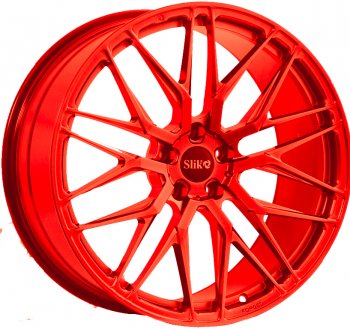 Кованый диск Slik PREMIUM L-918 8.5x19  (RAL 3026 ярко алый (3026))