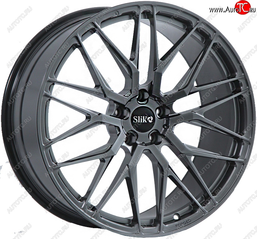 43 319 р. Кованый диск Slik PREMIUM L-918 8.5x19   (Графит матовый (GRF2))  с доставкой в г. Пермь