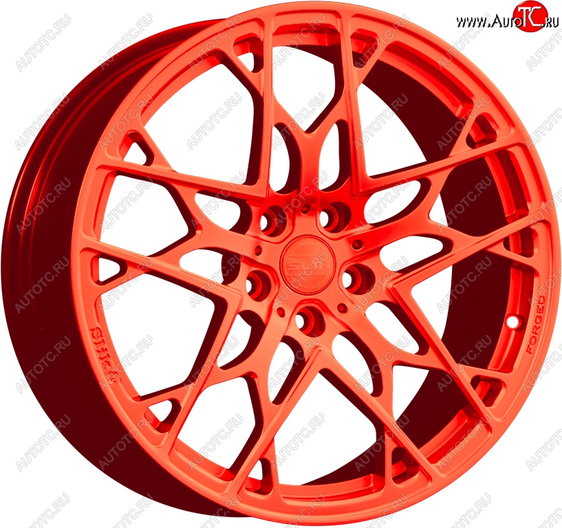 44 999 р. Кованый диск Slik PREMIUM L-934 9.0x19   (RAL 3026 ярко алый (3026))  с доставкой в г. Пермь