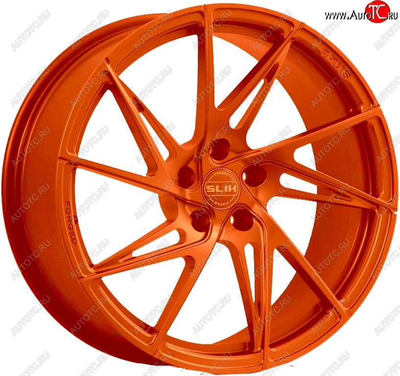 43 319 р. Кованый диск Slik PREMIUM L-936 8.5x19   (Ярко оранжевый (ORANGE))  с доставкой в г. Пермь